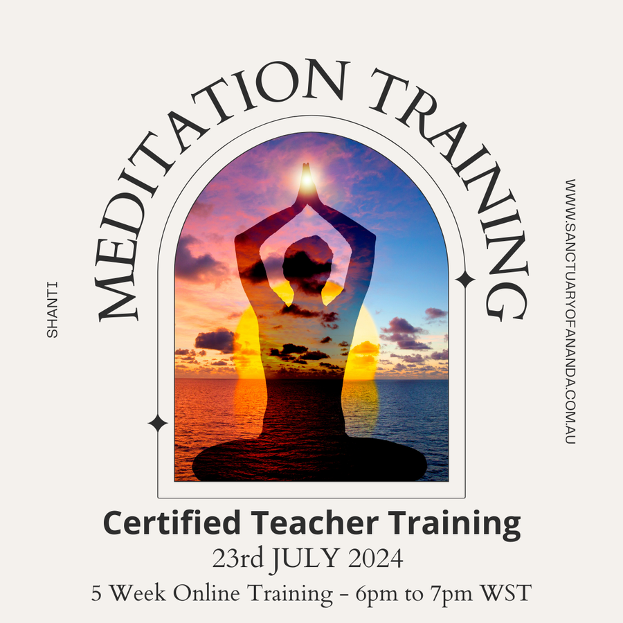 Internationally Certified Teacher Meditation Training